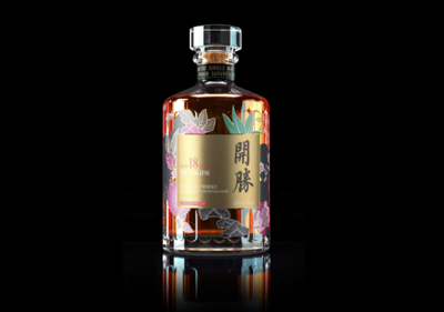 ウイスキー空瓶-THE KAIKATSU シングルモルトウイスキー ウイスキー空